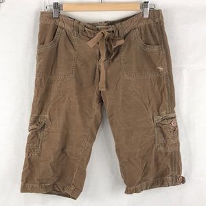 Abercrombie & Fitch Brown Cargo Shorts